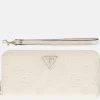 Dames Portemonnees^Guess Cresidia SLG ziparound portemonnee bone