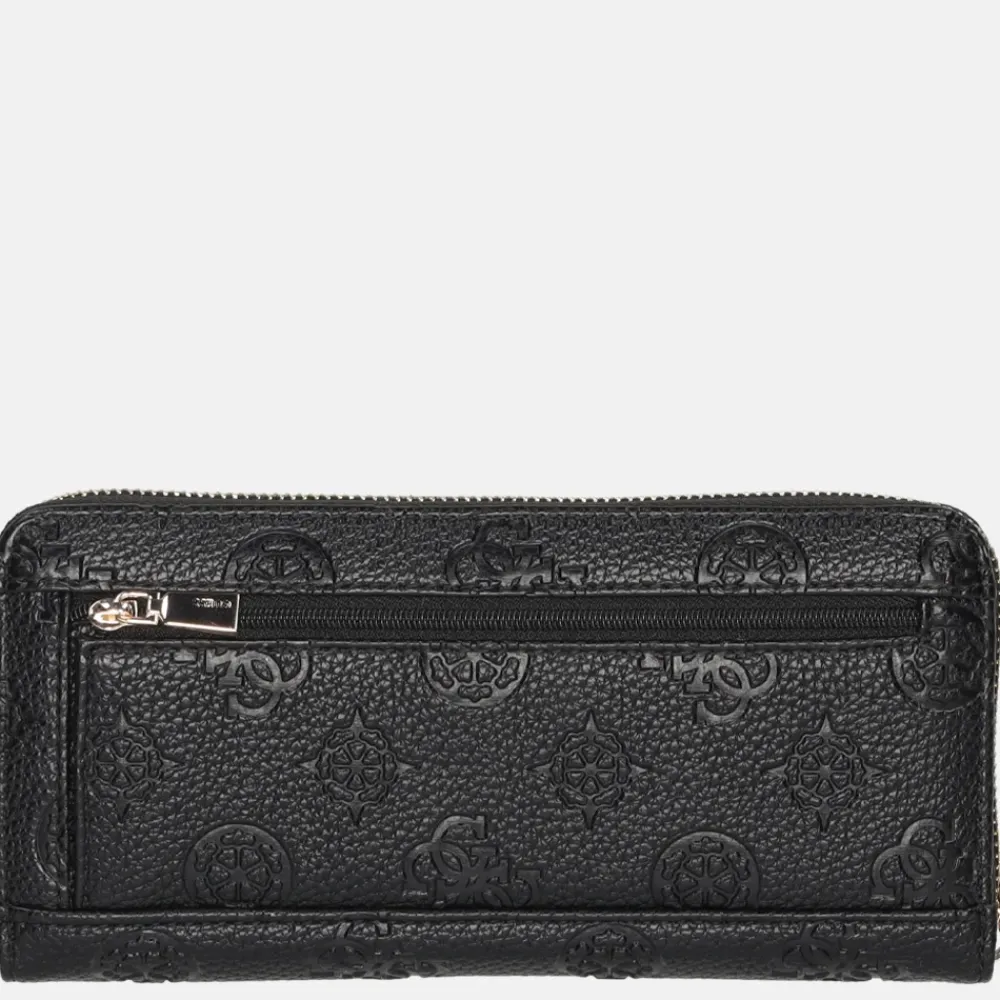 Dames Portemonnees^Guess Cresidia SLG ziparound portemonnee L black
