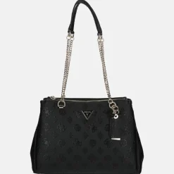 Shoppers^Guess Cresidia Status Shoulder Satchel black