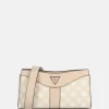 Crossbody Tassen^Guess Dorys crossbody tas sand logo