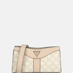 Crossbody Tassen^Guess Dorys crossbody tas sand logo