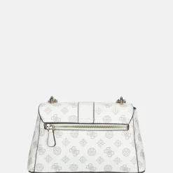 Crossbody Tassen^Guess Dorys crossbody tas white logo