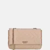 Schoudertassen^Guess Eco Mai schoudertas rosewood
