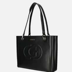 Shoppers^Guess Eco Mietta Noel tote shopper black