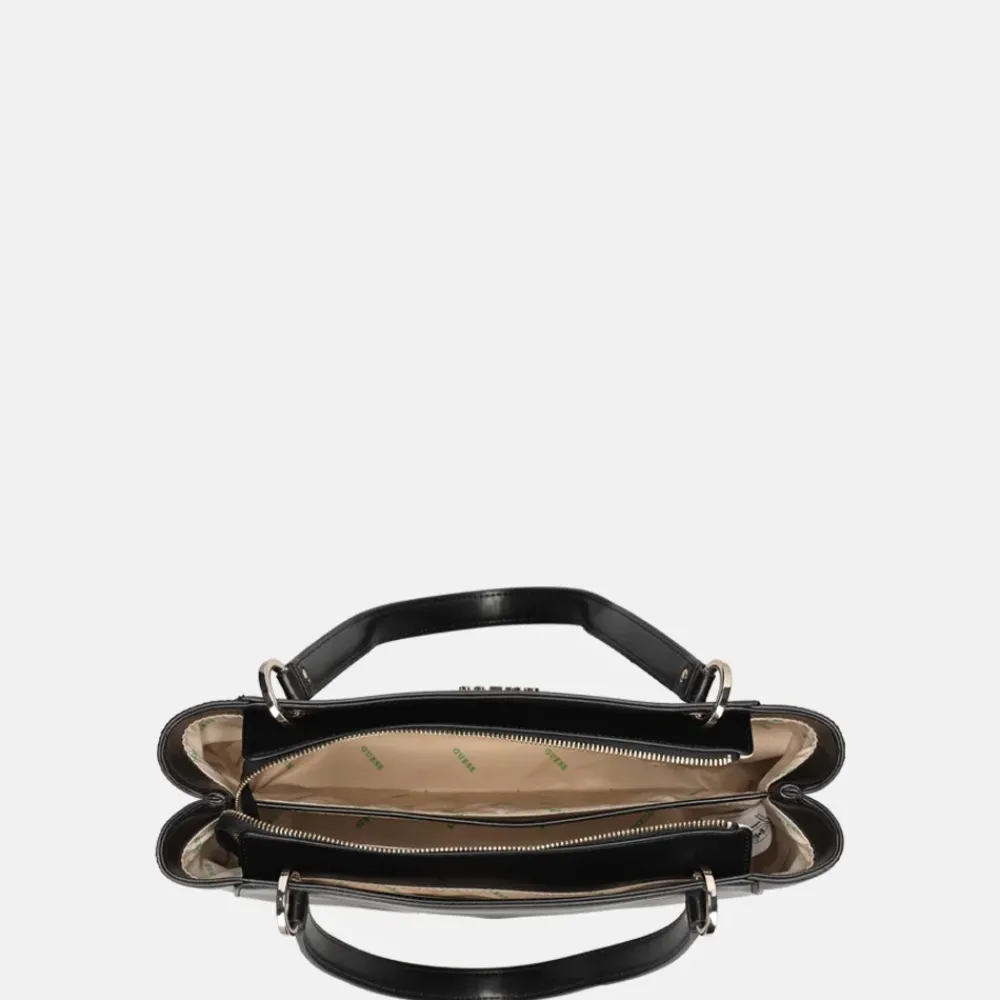 Shoppers^Guess Eco Mietta Noel tote shopper black
