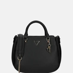 Handtassen^Guess Fedora satchel handtas black