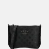 Crossbody Tassen^Guess Gerty crossbody tas black