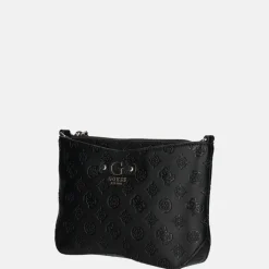 Crossbody Tassen^Guess Gerty crossbody tas black