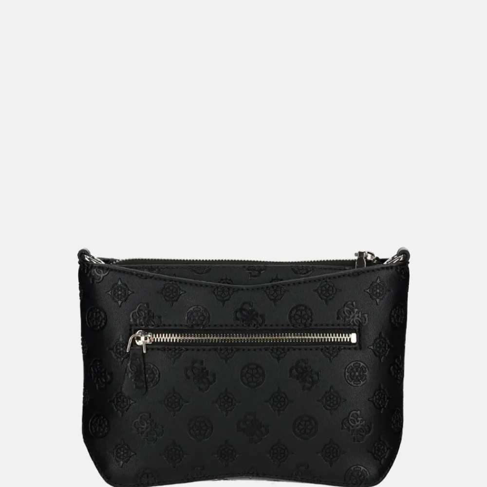 Crossbody Tassen^Guess Gerty crossbody tas black