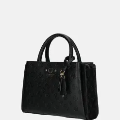 Handtassen^Guess Gerty girlfriend satchel handtas black