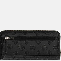 Dames Portemonnees^Guess Gerty SLG ziparound portemonnee L black