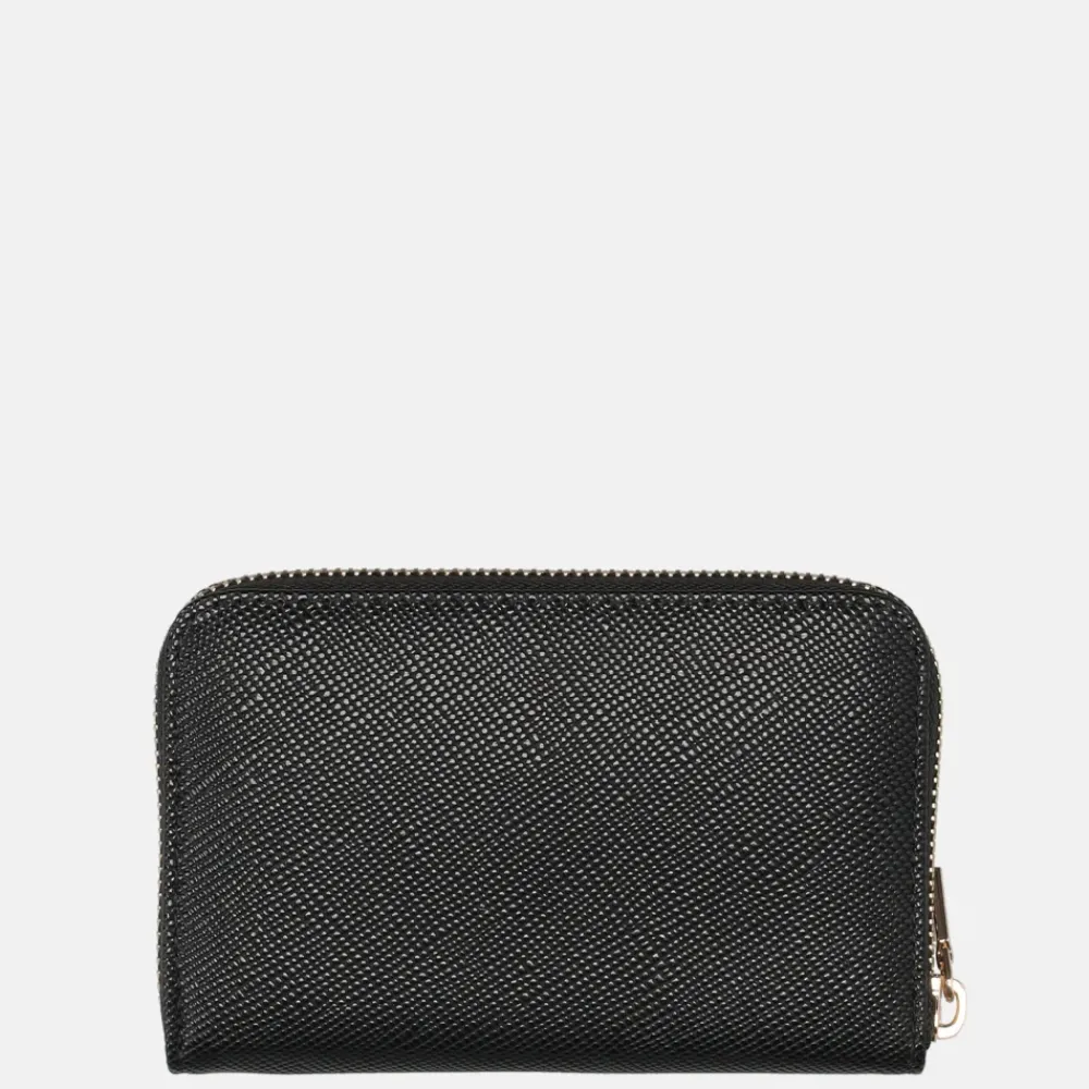 Dames Portemonnees^Guess Laurel ritsportemonnee M black