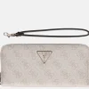 Dames Portemonnees^Guess Laurel SLG ziparound portemonnee L dove logo