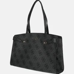 Schoolhandtassen | Shoppers^Guess Lorelei travelbag tote shopper coal logo