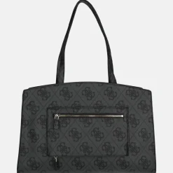 Schoolhandtassen | Shoppers^Guess Lorelei travelbag tote shopper coal logo