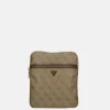 Crossbody Tassen^Guess Milano crossbody tas bbo brown