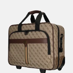 Business Trolleys | Business Trolleys^Guess Napoli pilot/business trolley beige/brown