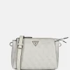 Crossbody Tassen^Guess Noelle crossbody tas bone logo