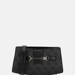 Crossbody Tassen^Guess Nolana crossbody tas coal logo