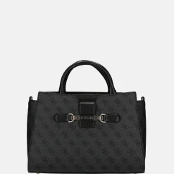 Handtassen^Guess Nolana girlfriend handtas coal logo