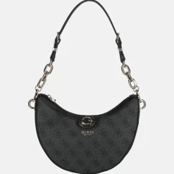 Schoudertassen^Guess Orlina schoudertas coal logo