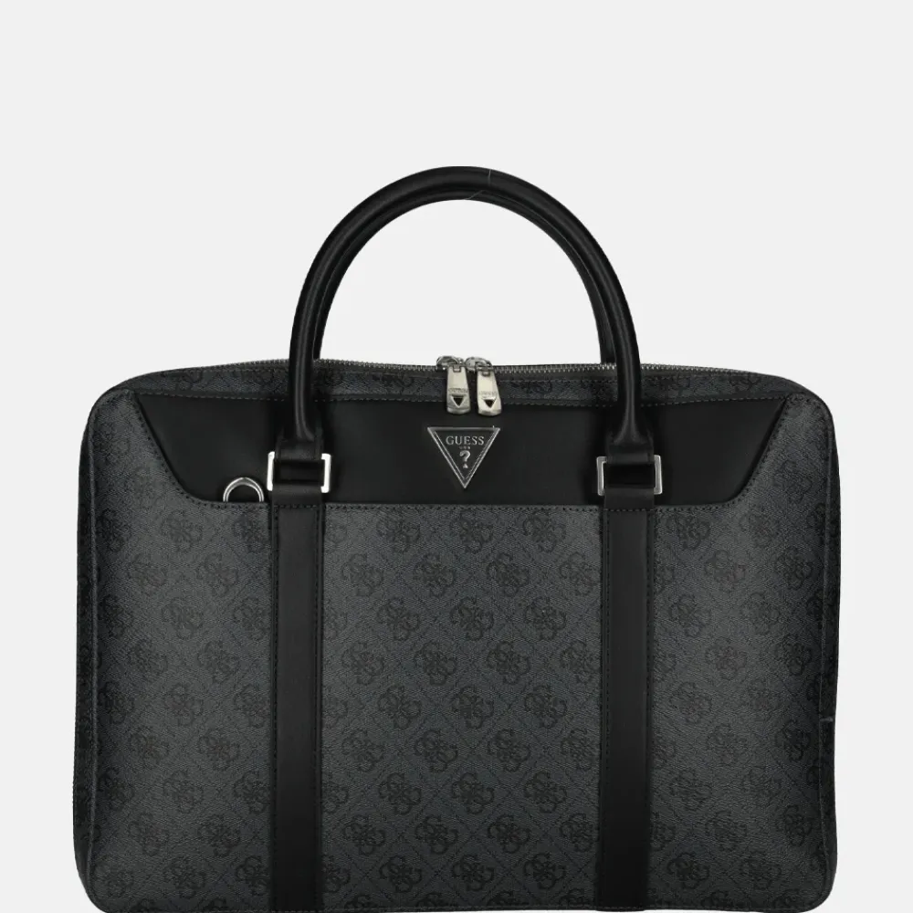 Heren Laptoptassen^Guess Parma laptoptas black