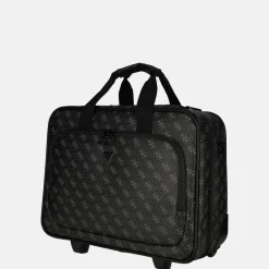 Handbagage Koffers^Guess Vezzola business trolley 15 inch dark black