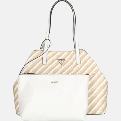 Shoppers^Guess Vikky 2 in 1 tote shopper L natural/white