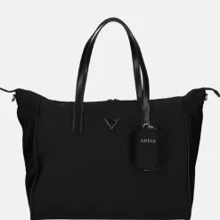 Handtassen^Guess Wave carry-on tote handtas L black