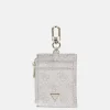 Pasjeshouders | Dames Portemonnees^Guess Zamira pasjeshouder dove logo