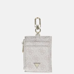 Pasjeshouders | Dames Portemonnees^Guess Zamira pasjeshouder dove logo