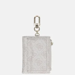 Pasjeshouders | Dames Portemonnees^Guess Zamira pasjeshouder dove logo