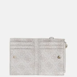 Pasjeshouders | Dames Portemonnees^Guess Zamira pasjeshouder dove logo
