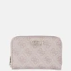 Dames Portemonnees^Guess Zamira portemonnee orchid logo