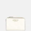 Pasjeshouders | Dames Portemonnees^Guess Zarela zip around pasjeshouder off white logo