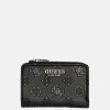 Pasjeshouders | Dames Portemonnees^Guess Zarela zip around pasjeshouder black logo