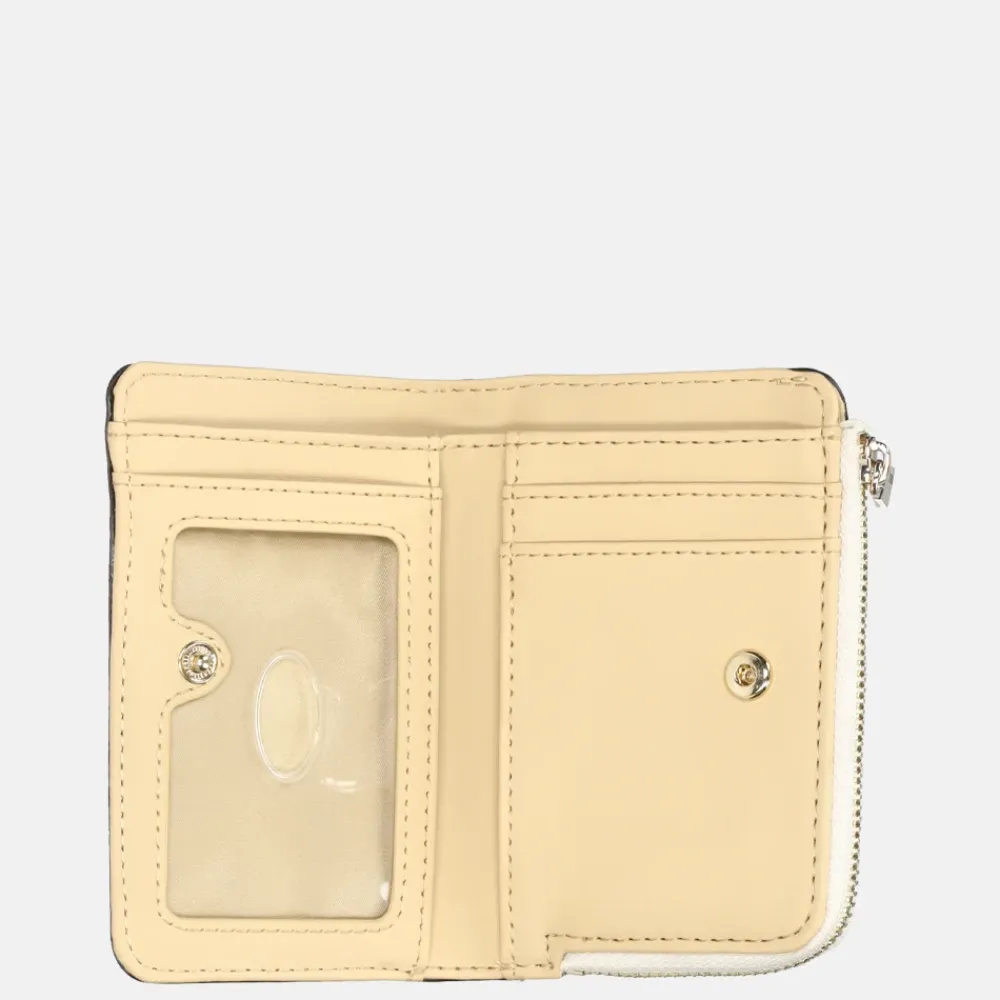 Pasjeshouders | Dames Portemonnees^Guess Zarela zip around pasjeshouder off white logo