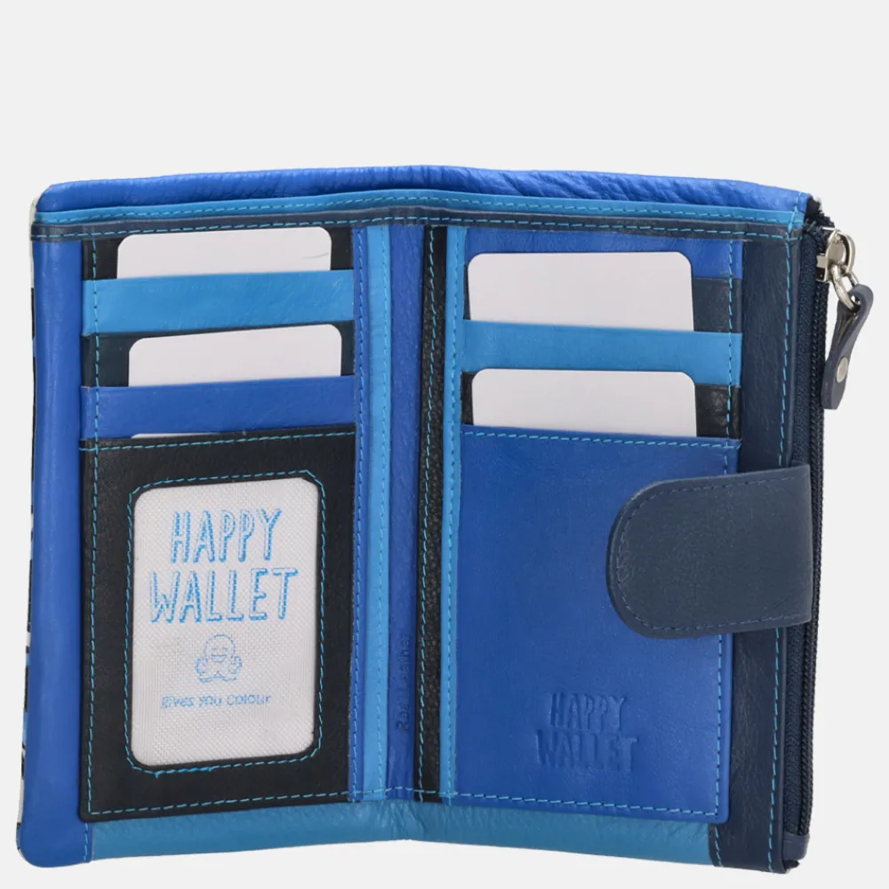 Dames Portemonnees^Happy Wallet portemonnee M bloemprint