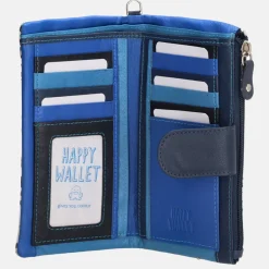 Dames Portemonnees^Happy Wallet portemonnee L bloemprint