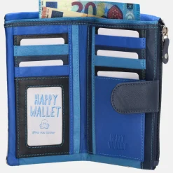 Dames Portemonnees^Happy Wallet portemonnee L bloemprint