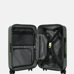 Handbagage Koffers^Hedgren Comby spinner handbagage koffer 55 cm olive
