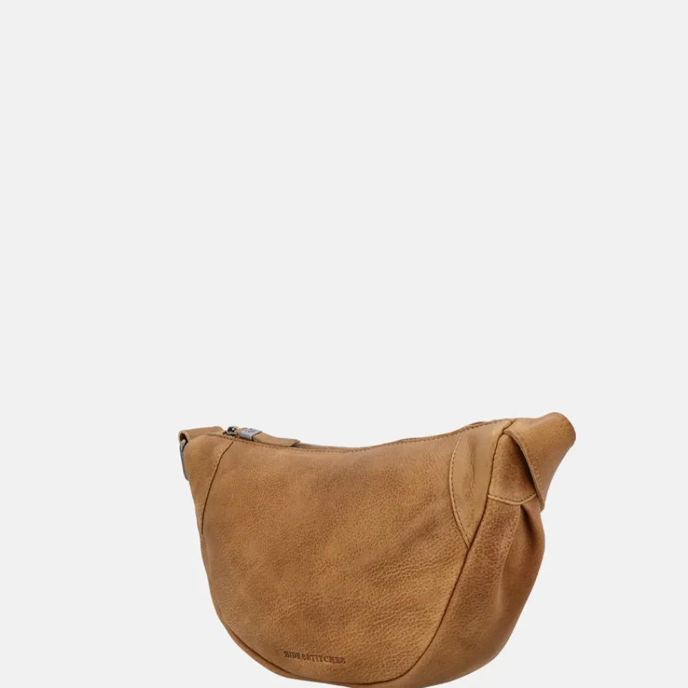 Crossbody Tassen^Hide & Stitches Earth inspire crossbody tas bruin
