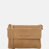 Crossbody Tassen^Hide & Stitches crossbody tas taupe