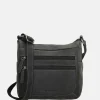 Crossbody Tassen^Hide & Stitches crossbody tas zwart