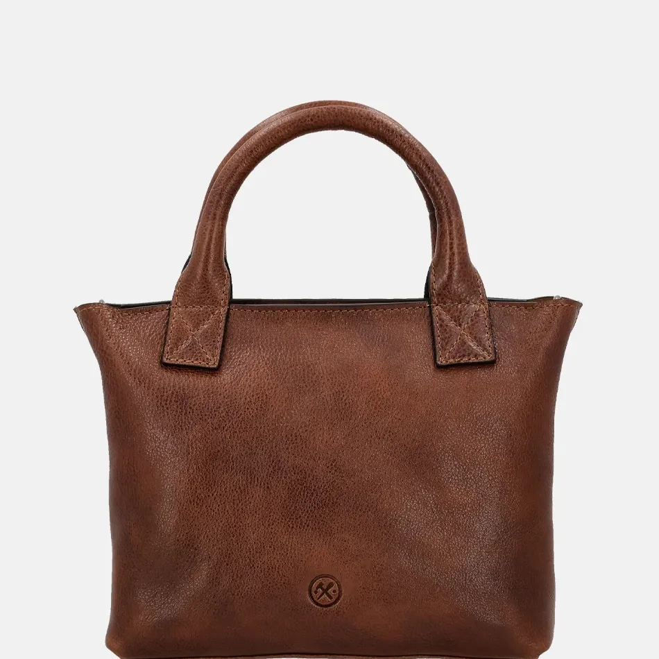 Handtassen^Hide & Stitches Discover handtas S brown