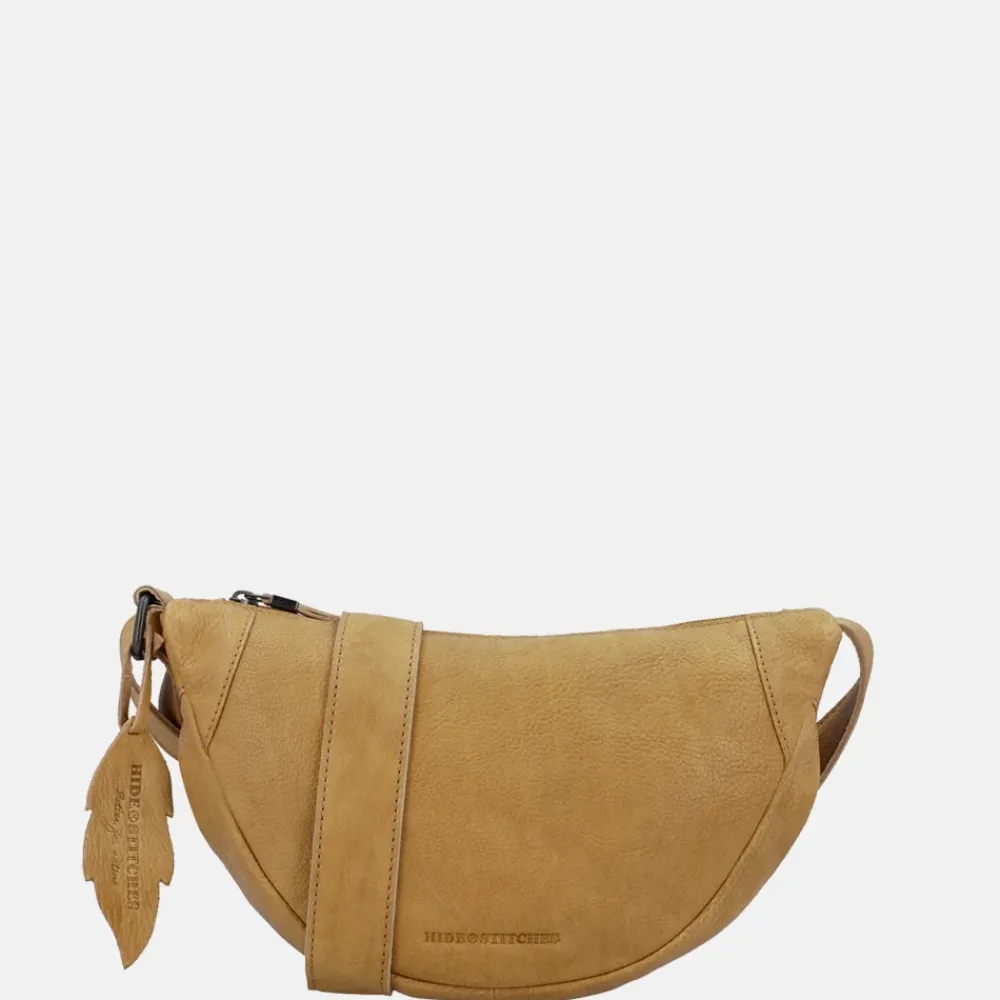 Crossbody Tassen^Hide & Stitches Earth Inspire crossbody tas zand