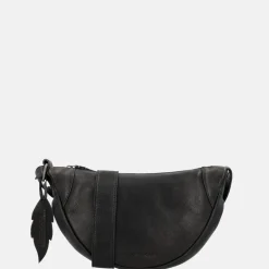 Crossbody Tassen^Hide & Stitches Earth inspire crossbody tas zwart