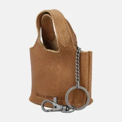 Sleutelhangers^Hide & Stitches Earth inspire sleutelhanger bruin