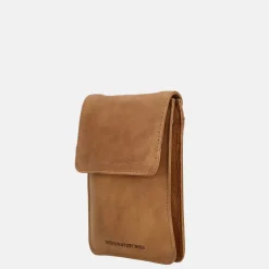 Telefoontasjes | Crossbody Tassen^Hide & Stitches Earth inspire telefoontas bruin