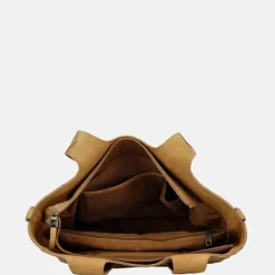 Handtassen^Hide & Stitches Earth Inspire handtas M zand